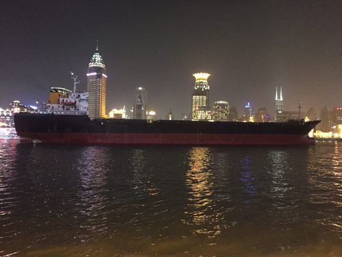 作者:李文忠《上海黄浦江夜景》 作者:李文忠《上海黄浦江夜景》