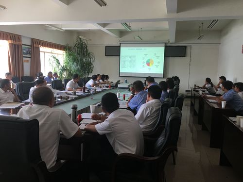五公司召开二季度暨上半年经济分析会暨8月干部大会（尹文琳）1